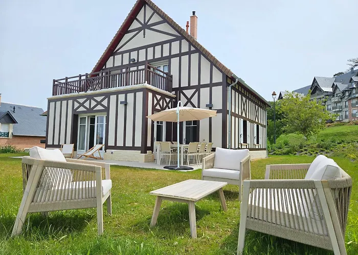 Superbe Familiale, 8 Couchages Villa Deauville